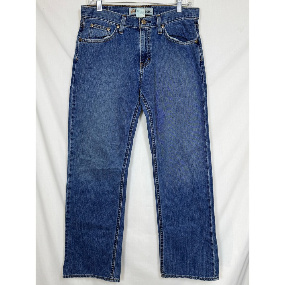 Bullhead Mens Jeans 31x32 Slim Straight Blue Denim Vintage Y2K 00s Grunge Punk
